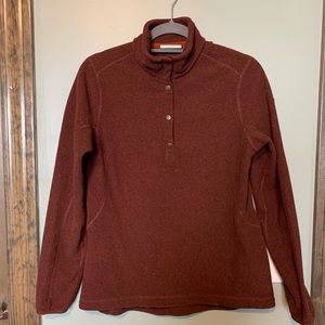 Kanken Fleece Quarter Snap up size Medium